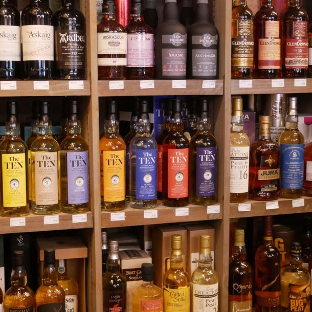 Cave à whiskies Deauville 